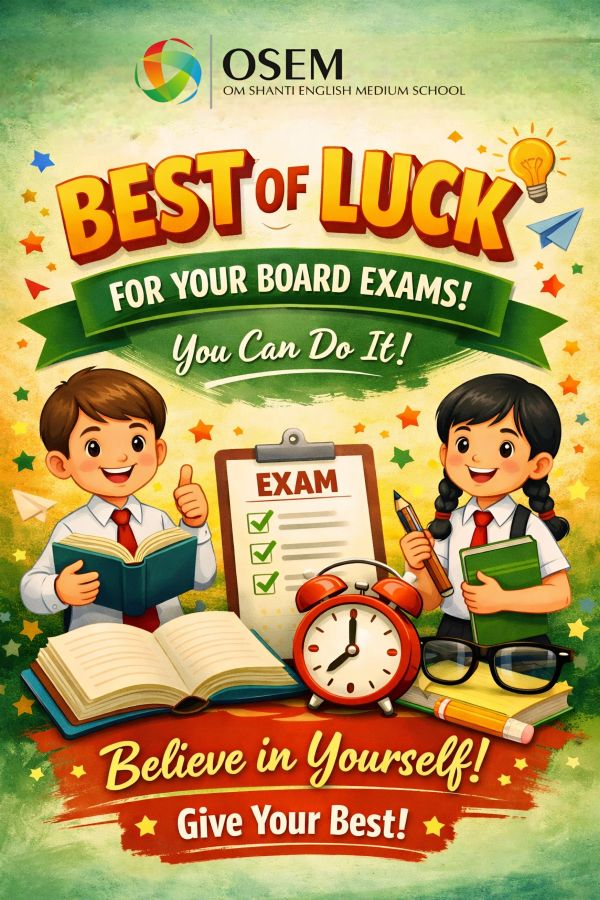 Best of luck to board students